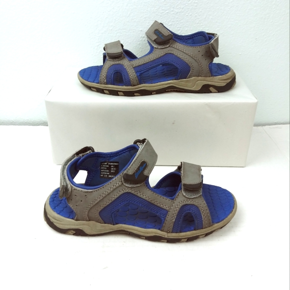 Westmont Little Boy Hiking Sandals Blue/Grey Size 2